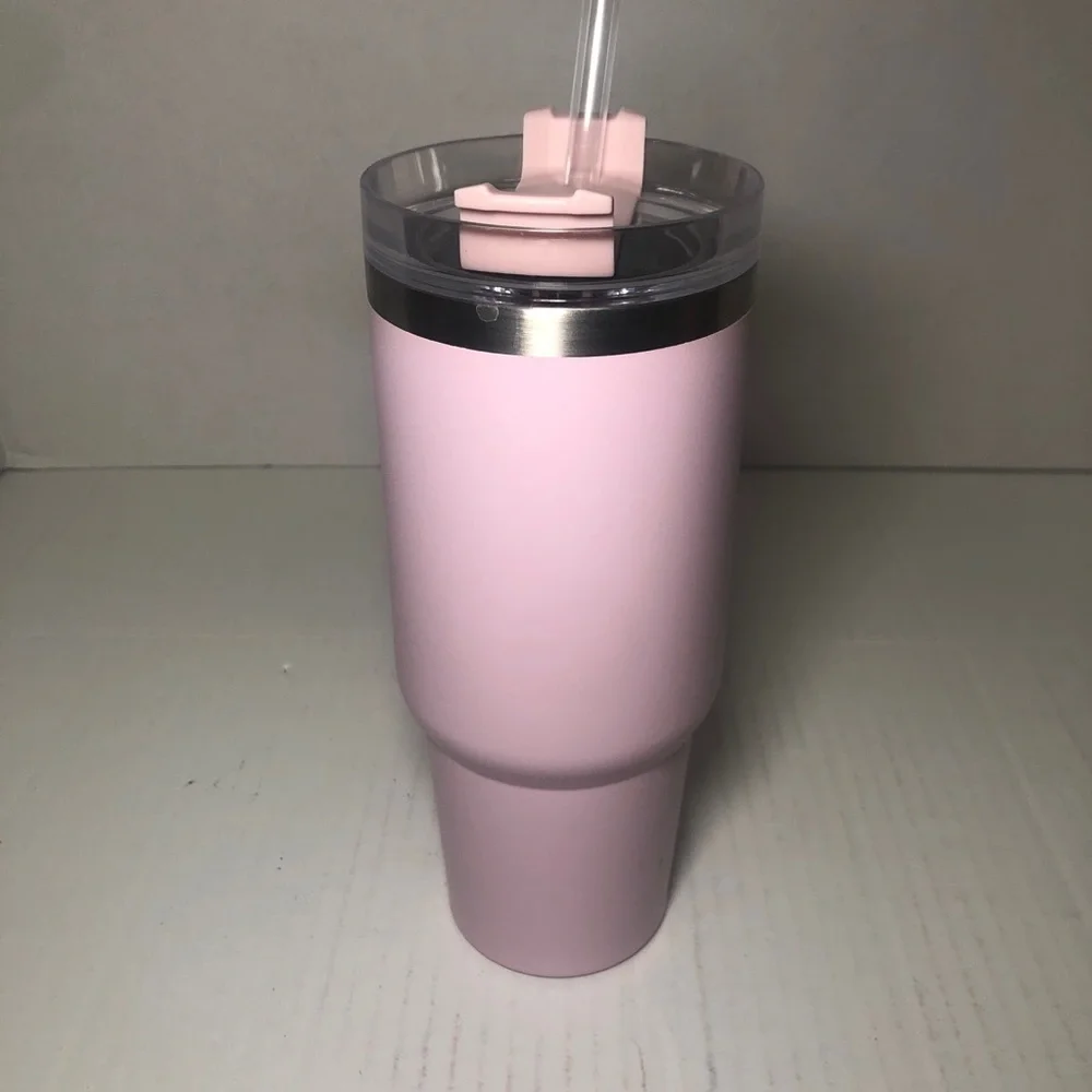 Stanley Adventure 30oz Stainless Steel Quencher Travel Tumbler - Pink - Picture 3 of 8